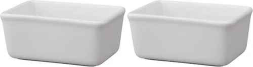 Vista 9 de HIC Kitchen Soporte para paquetes de azúcar, porcelana blanca fina