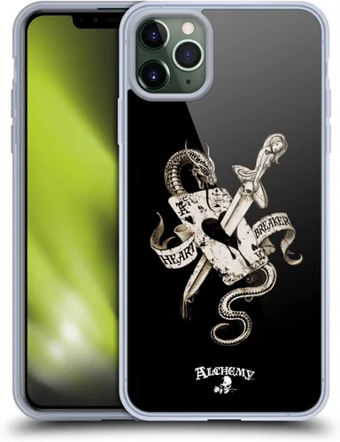 Vista 38 de Head Case Designs Funda de gel con licencia oficial de Alchemy Gothic 13 Dagger Illustration [protección de grado militar] compatible con Apple