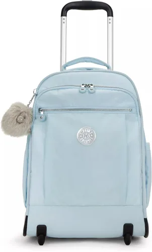 Vista 10 de Kipling Gaze - Mochila grande con ruedas para mujer, Tonal azul real