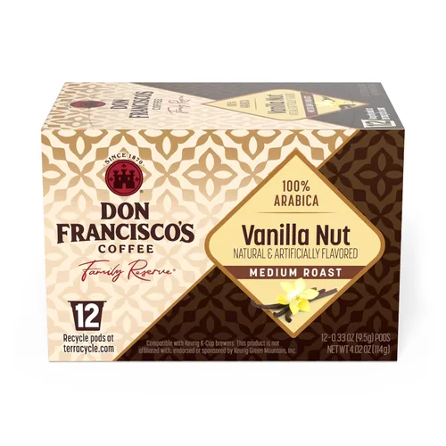Vista 26 de Don Francisco's Blueberry - Cápsulas de café de una sola porción, tostado medio, 24 unidades Compatible con cafeteras Keurig, café 100% arábica