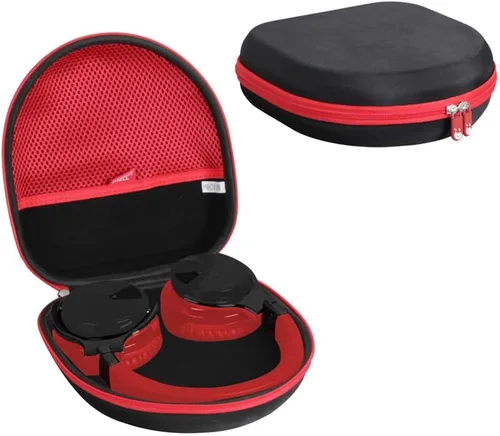 Vista 9 de Hermitshell Funda rígida de viaje para Silensys E7 / PurelySound E7 / MOVSSOU E7 / COWIN E7 / Tapela E7 / Audonia E7 auriculares Bluetooth con Negro