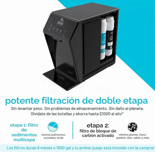 Vista 3 de Avalon Dispensador de agua eléctrico de encimera sin botella con toque - 3 temperaturas