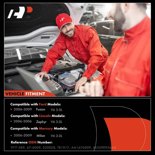 Vista 3 de A-Premium Cuerpo del acelerador electrónico compatible con Ford Fusion 2006-2009 y Lincoln Zephyr 2006 y Mercury Milan 2006-2009, V6 3.0L, gasolina