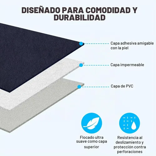 Vista 7 de KMZ Colchón de aire SUV con 2 almohadas - Cama de coche gruesa y flocada