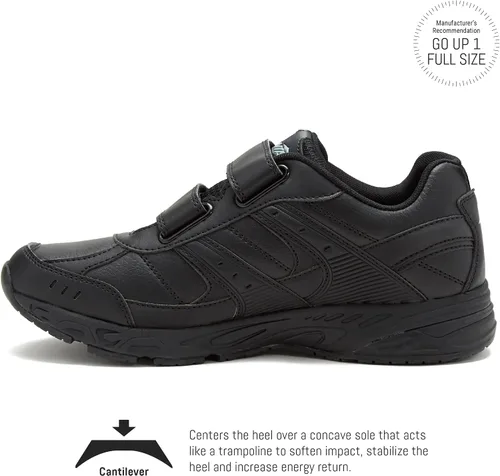 Vista 3 de Avia Avi-Union II - Zapatos antideslizantes con correa para mujer cómodos zapatos de seguridad para el trabajo enfermería restaurantes y caminar