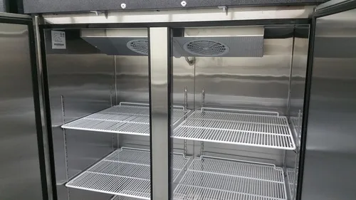 Vista 2 de Alcance de acero inoxidable de 2 puertas en congelador comercial - MBF8002
