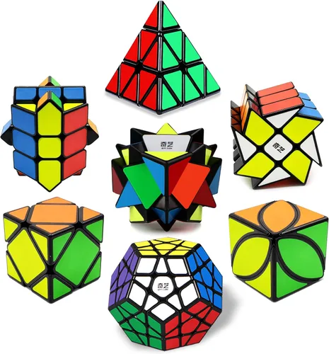 Vista 9 de Speed Cube - Juego de cubos de rompecabezas para niños y adultos