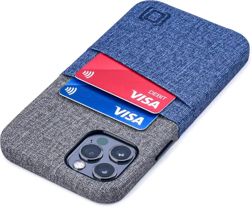 Vista 12 de Dockem Funda tipo cartera para iPhone 12 y iPhone 12 Pro: Placa de metal integrada para montaje magnético y 2 tarjeteros de crédito: 6.1" Luxe M2