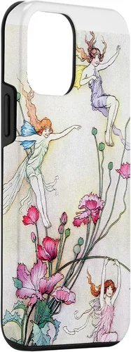 Vista 3 de Carcasa para iPhone 12, diseño de flores de baile de Warwick Goble