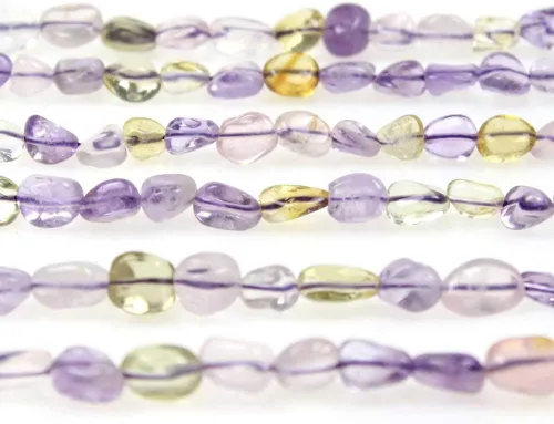 Vista 8 de MJDCB Cuentas de piedra de forma irregular natural de 8-10 mm, turquesa de África, piedras preciosas para sanación energética, para hacer joyas