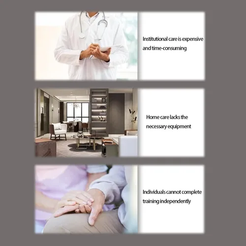 Vista 3 de Guantes de robot de rehabilitación de manos, Equipo de terapia de mano, Recargable, Ajuste de fuerza, Equipo de recuperación de hemiplejia cerebral