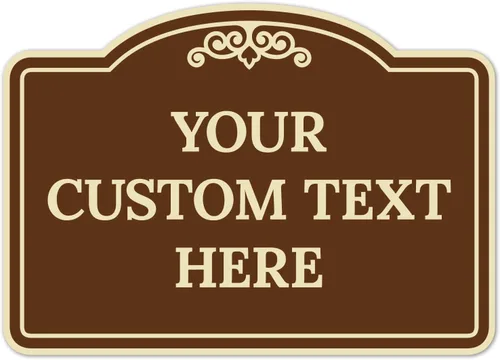 Vista 30 de Letrero decorativo personalizado, letrero de metal personalizado para negocios, entrada, hogar, Airbnb, placa de puerta de oficina, fondo negro, 8 x