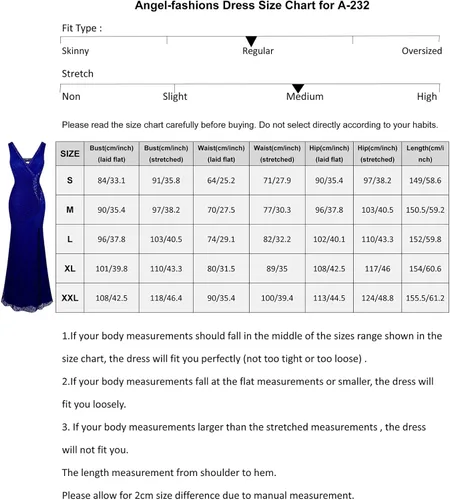 Vista 4 de Angel-fashions Vestido de novia de encaje con cuello en V para mujer