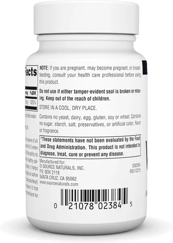 Vista 3 de Source Naturals, Vitamina D-3 1000 UI - 200 cápsulas blandas