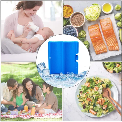 Vista 7 de Teamoy Paquete de hielo de leche materna, bolsa de hielo en botella para almacenamiento de leche materna y lactancia materna, mamá trabajadora