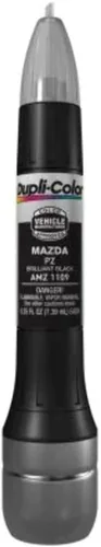 Vista 33 de Dupli-Color AFM0412 - 1 lápiz de pintura automotriz para retoque y reparación de rayones todo en 1 de coincidencia exacta. Color esmoquin negro