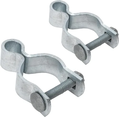 Vista 10 de VIVIDA Bisagra de puerta hembra de enlace de cadena de 1-3/8", bisagra de poste de puerta galvanizada, para poste de diámetro exterior de 1-3/8