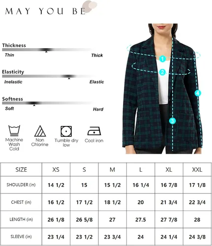 Vista 6 de May You Be Blazer casual para mujer