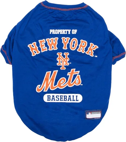 Vista 5 de Camiseta MLB para perros y gatos - Camiseta para perros de los Yankees de Nueva York, talla S. New York Yankees