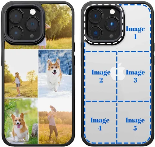 Vista 12 de COOZEBRA Fundas de teléfono personalizadas compatibles con iPhone 17, 16, 15, 14, 13, 12, 11 Pro Max, diseño personalizado para teléfono