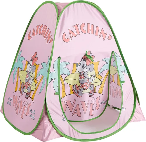Vista 9 de Baby Shark - Tienda de campaña desplegable para niños, 28 x 28 x 30 pulgadas, casa de juegos plegable para interiores y exteriores, ligera