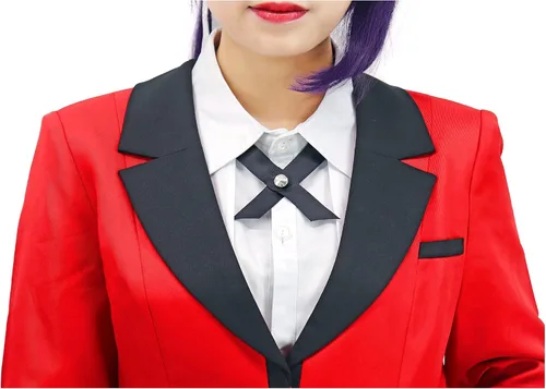 Vista 3 de C-ZOFEK Disfraz de Kakegurui Sayaka Igarashi de talla de EE UU para disfraz de Halloween