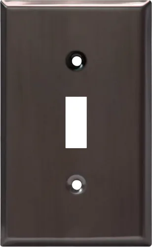 Vista 11 de ENERLITES Placa de pared metálica para interruptor de luz de palanca, cubierta de interruptor de acero inoxidable, resistente a la corrosión