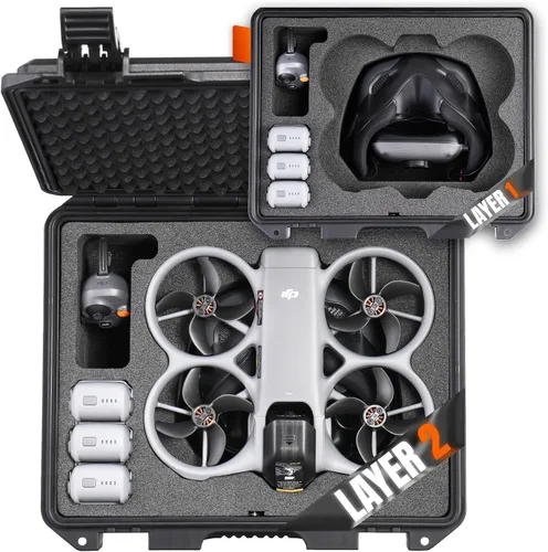 Vista 10 de Hard Case for DJI Mini 4K / 2 SE / 2 Fly More Combo Mini 4K Accessories Para Mini 4K