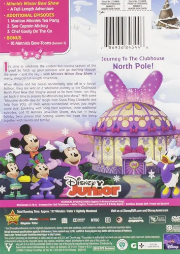 Vista 2 de Disney Mickey Mouse Clubhouse Minnies Winter Bow Show