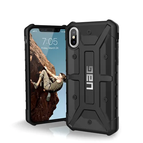 Vista 11 de URBAN ARMOR GEAR UAG - Funda protectora para iPhone Xs/X (pantalla de 5.8 pulgadas) de plasma [hielo], resistente a prueba de golpes, a prueba