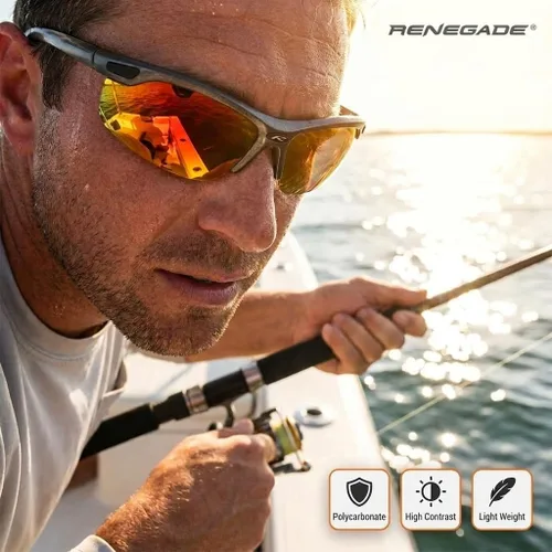 Vista 4 de Renegade Gafas de sol polarizadas de rendimiento para cualquier actividad al aire libre