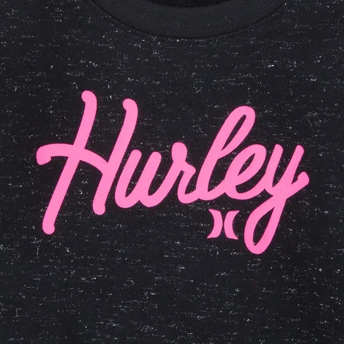Vista 3 de Hurley Conjunto de 2 piezas de camiseta de manga larga y leggings para bebé niña