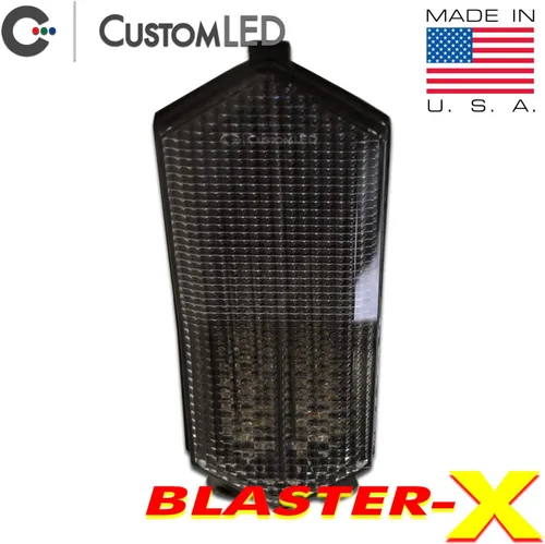 Vista 2 de Luz Trasera LED Integrada Blaster-X para Yamaha YZF-R7 2022-2025 (Lente Transparente)