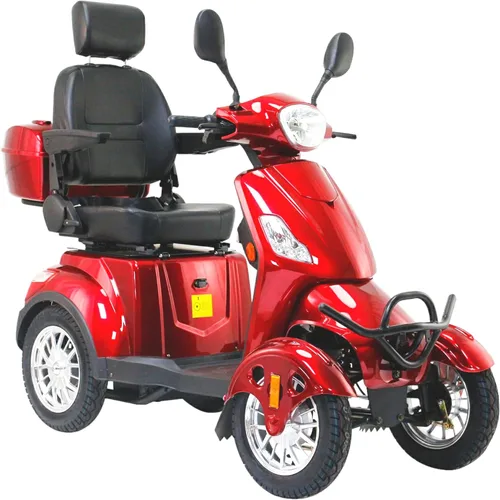 Vista 10 de Scooters de movilidad para personas mayores y adultos, capacidad de 500 libras - Carrito de movilidad eléctrico todo terreno de 800W - Scooter
