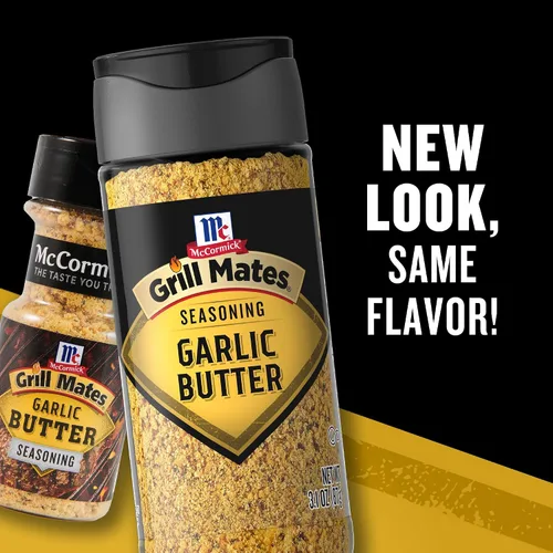 Vista 3 de McCormick Grill Mates Condimento de mantequilla de ajo, 3.1 oz