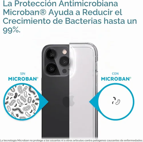 Vista 6 de Speck Funda MagSafe para iPhone 13 Pro, protección contra caídas y cámara, funda transparente para teléfono, compatible con carga inalámbrica