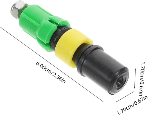Vista 2 de BESPORTBLE Outdoor Trekking Pole Accessory Internal Lock Replacement for Hiking Poles Shock Absorbing Expansion Tube for Enhanced Stability