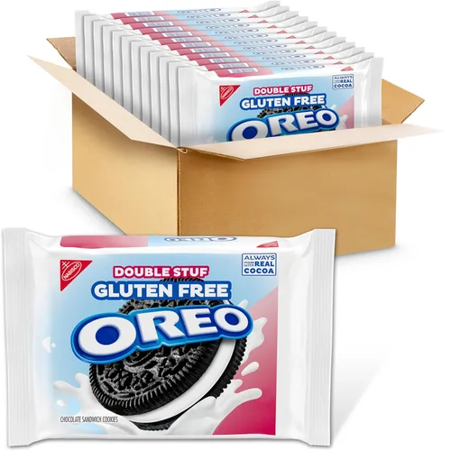 Vista 55 de OREO Galletas sándwich de chocolate, 60 paquetes de bocadillos (2 galletas por paquete) (paquete de 2)