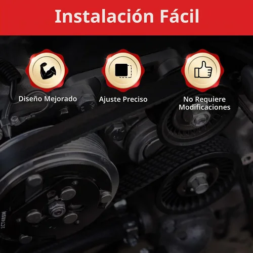 Vista 5 de Tensor de correa para Pontiac G3 Base 09-10 Suzuki Swift+ Base 09