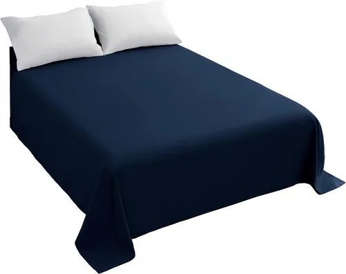 Vista 8 de Sfoothome Sábana encimera de tamaño matrimonial – Microfibra cepillada extra suave, lavable a máquina, sin arrugas (beige, matrimonial)