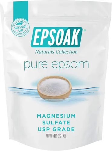 Vista 15 de Sales de Epsom para baño, spa, ducha y pies de Epsoak, Blanco