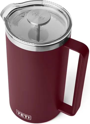 Vista 19 de YETI Rambler - Cafetera de prensa francesa de 34 onzas, color rojo rescate
