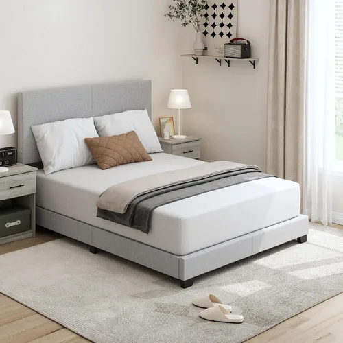 Vista 12 de Furinno TIDUR - Colchón California King de 12 pulgadas, colchón de espuma viscoelástica de gel refrescante, certificado CertiPUR-US, colchón en una