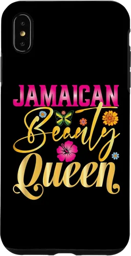 Vista 11 de iPhone 16 Jamaican Beauty Queen Jamaica Flag Jamaica Girl Souvenir Case