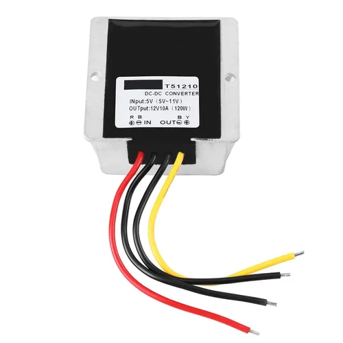 Vista 5 de Convertidor de energía para aumentar, convertidor de 5 V a 12 V elevador de 6 a 12 voltios Omvandlare, Convertidor de 6 V 12 V, convertidor de CC CC