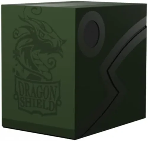 Vista 3 de Dragon Shield Caja de cartas - Blanco ceniciento/negro 150CT - TCG duradera y resistente, almacenamiento de tarjetas OCG - Compatible con MGT, Magic