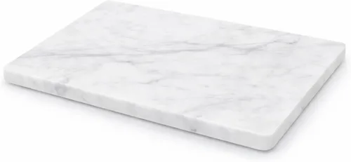 Vista 16 de Tabla de mármol blanco - Tabla de quesos Bandeja de madera de acacia para charcutería, queso, carnes, frutas, galletas Tabla de cortar, bandeja