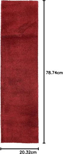 Vista 24 de Unique Loom Studio Colección Solid Shag - Alfombra Urbana Moderna Super Suave y de Felpa