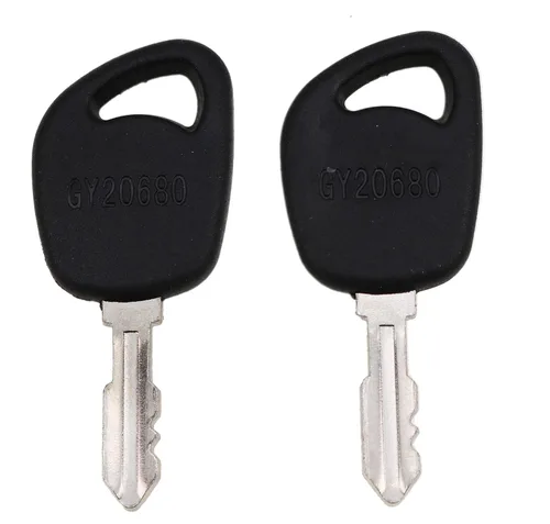 Vista 3 de JEENDA (2) Llaves de encendido GY20680 LVA17264 Compatibles con John Deere 100 LA LT SST X Series 1026R L100 L110 L108 L111 L118 L120 L130 LA125