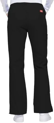 Vista 6 de Dickies - Pantalón cargo de tiro medio para mujer, con cordón, ropa quirúrgica